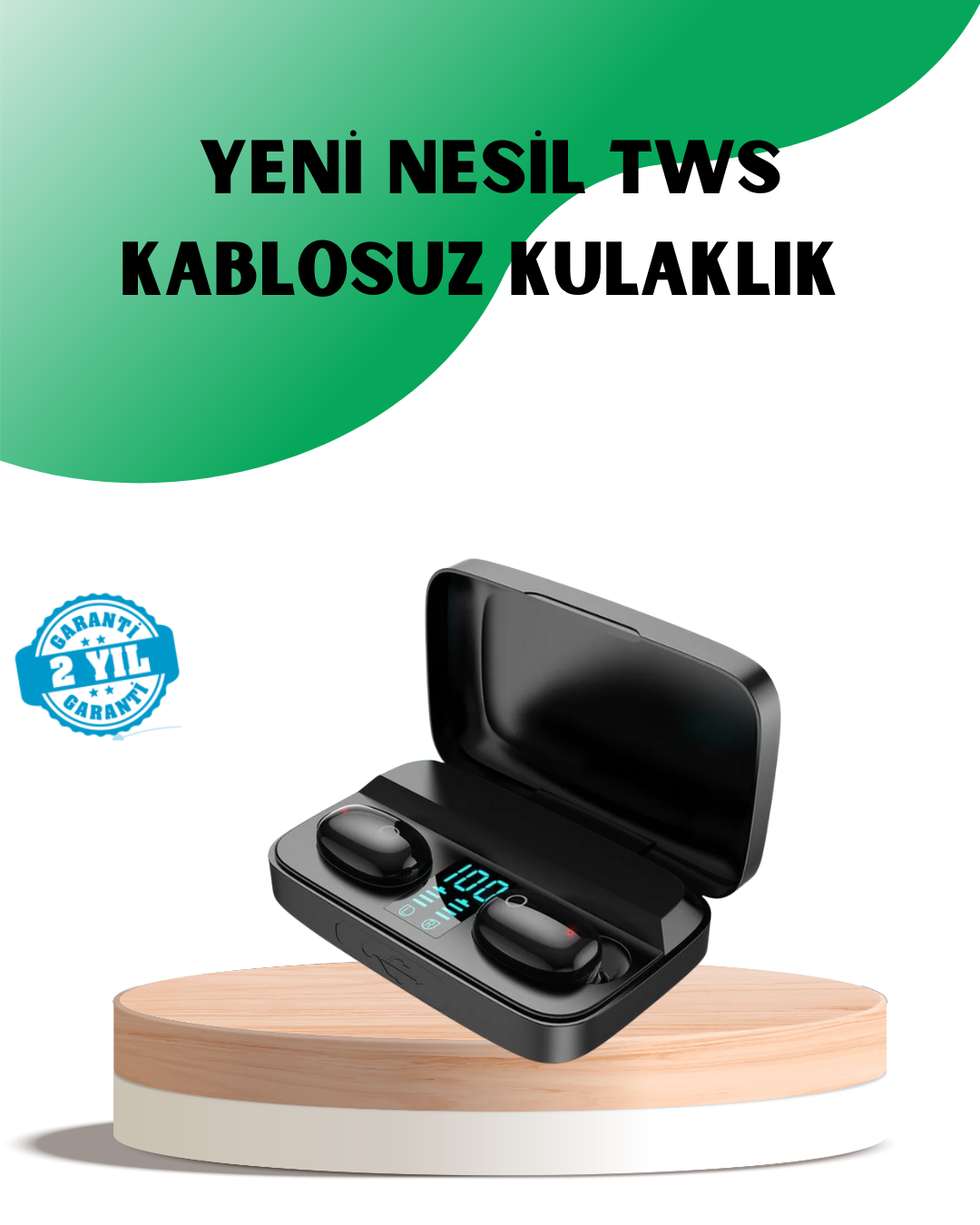 6-79 Yüksek Ses Kaliteli A10s TWS Bluetooth 5.0 Kablosuz Kulaklık - vipsepet - Görsel 1