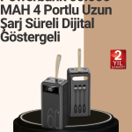 Güvenlik Korumalı Hızlı Şarj Özellikli Powerbank - vipsepet