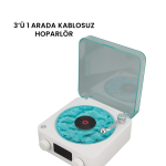 Kablosuz Bluetooth Hoparlör MAVİ - Vipsepet