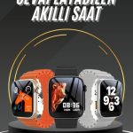 Yeni Nesil Bluetooth Bağlantılı Akıllı Saat Sosyal Medya Girişli Uyku Takibi - Vipsepet