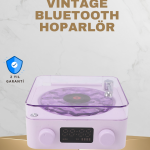 Retro Pikap Tasarımlı Bluetooth Hoparlör – Projektörlü Şarjlı Lamba - Vipsepet