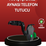 Ayarlanabilir Kıskaçlı Dikiz Aynası Telefon Tutucu Tüm Telefonlarla Uyumlu - Vipsepet