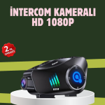 Q28 Full HD Kameralı Motosiklet Kask Kulaklığı – 45 Saat Müzik, IPX6 Su Geçirmez - vipsepet
