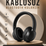 Kablosuz Bluetooth Kulaklık Kulak Üstü Mikrofonlu 5.0 Bluetooth ANC Özelliği - vipsepet