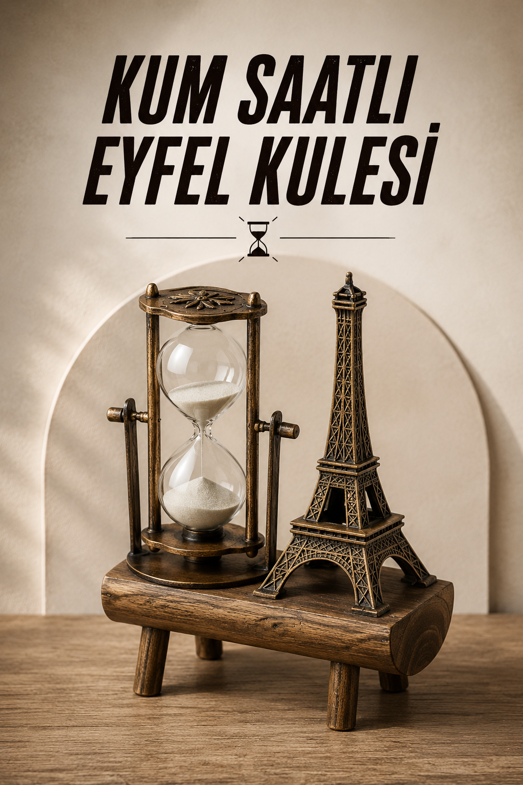 6a423640-faaa-4419-84a2-a7a602611b09 EYFEL KULELİ KUM SAATİ - Vipsepet - Görsel 1