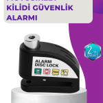110 dB Alarm Disk Kilidi Motosiklet Scooter Bisiklet Güvenlik - Lisinya