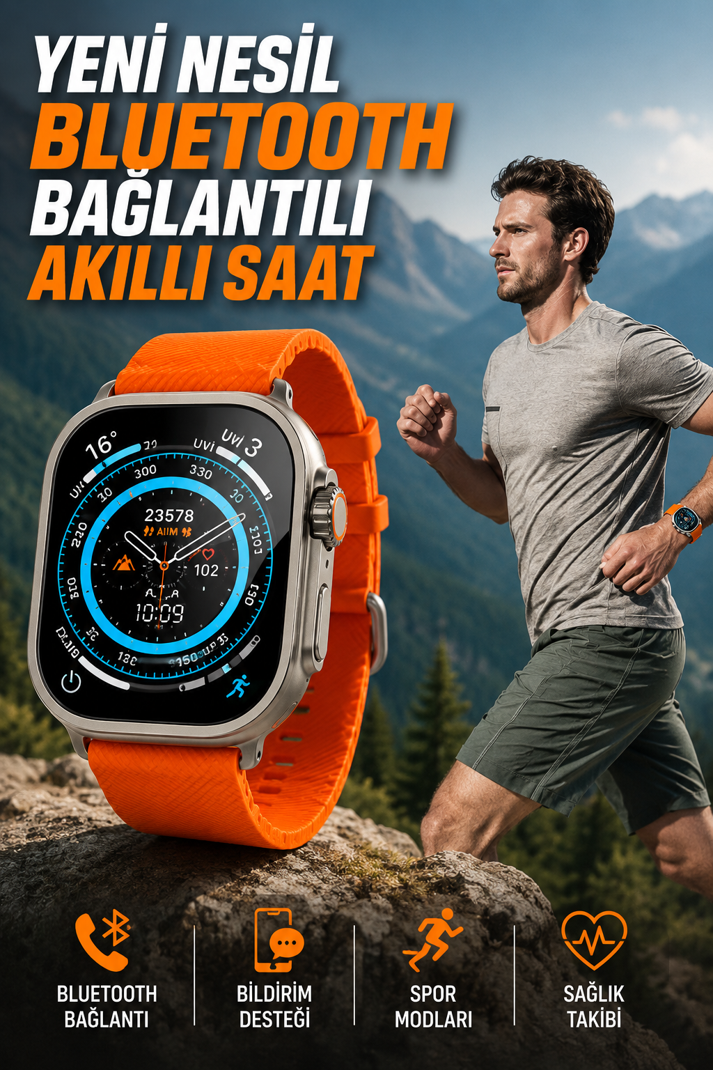 7fbcbad6-2271-433f-87bb-b2cf3c103fd8 Akıllı Saat Uyku ve Spor Takibi Yeni Nesil Bluetooth Bağlantılı Amoled Ekran - Vipsepet - Görsel 1