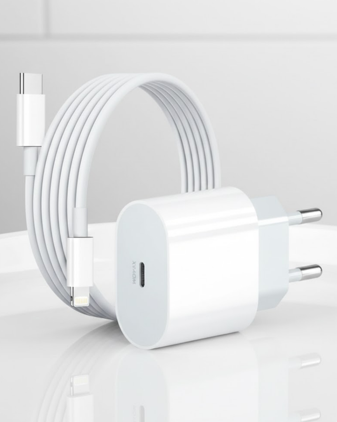 8-172 iPhone 12 11 XR XS X 8 Plus 7 20W PD Lightning Hızlı Şarj Adaptörü - Vipsepet - Görsel 1