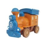 Oyuncak Tren Işıklı Sesli Bas Gitsin 14cm - MAVİ - 8068A (Vipsepet)