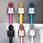 Kablosuz Bluetooth Karaoke Mikrofon USB ve AUX Girişli, Yüksek Ses Kalitesi - Vipsepet