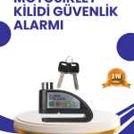 Taşınabilir Alarm Disk Kilidi Motosiklet Scooter Bisiklet Güvenlik - Lisinya