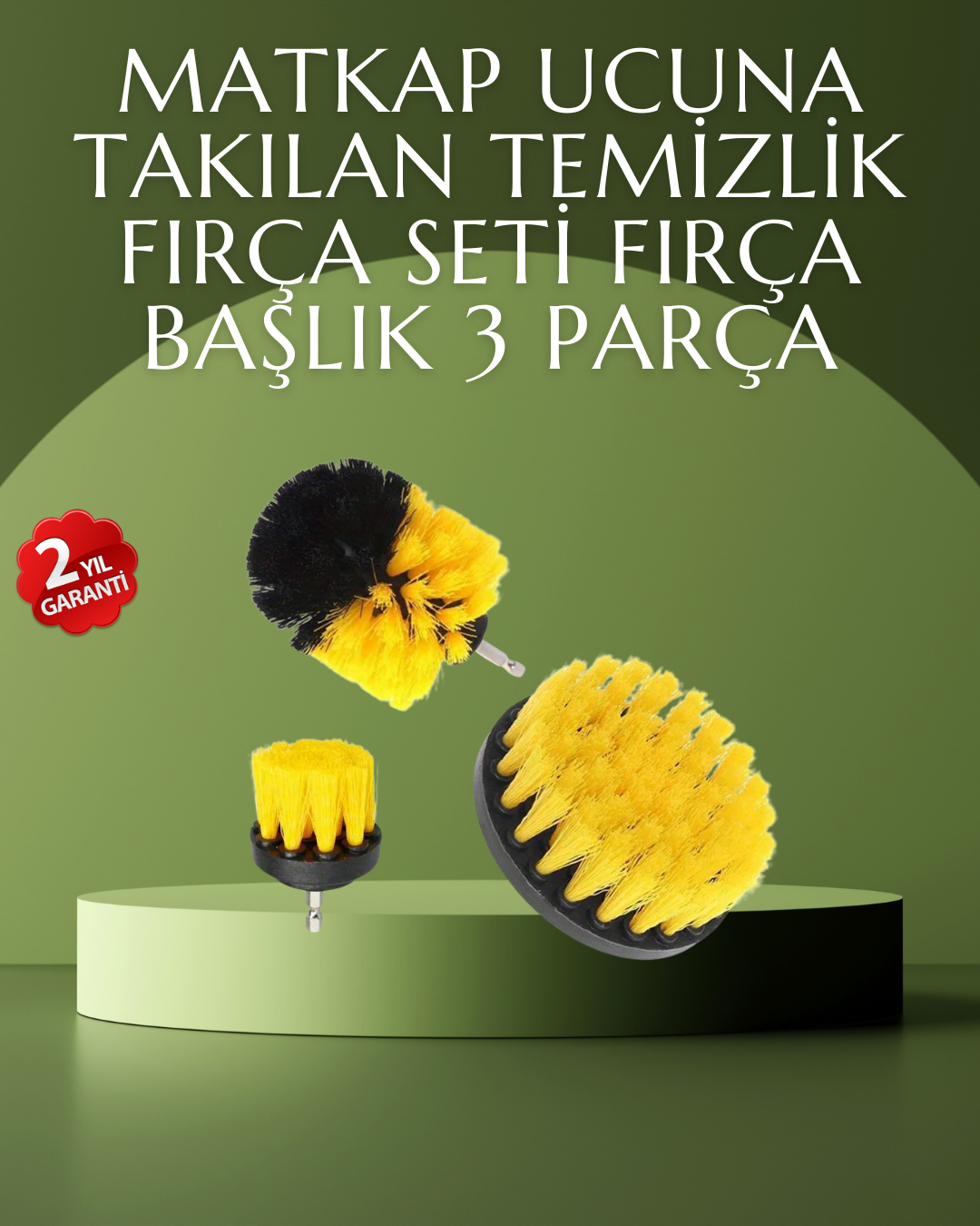 9-115 Matkap Ucu Temizlik Fırçası Seti Ev ve Araç İçin - Vipsepet - Görsel 1