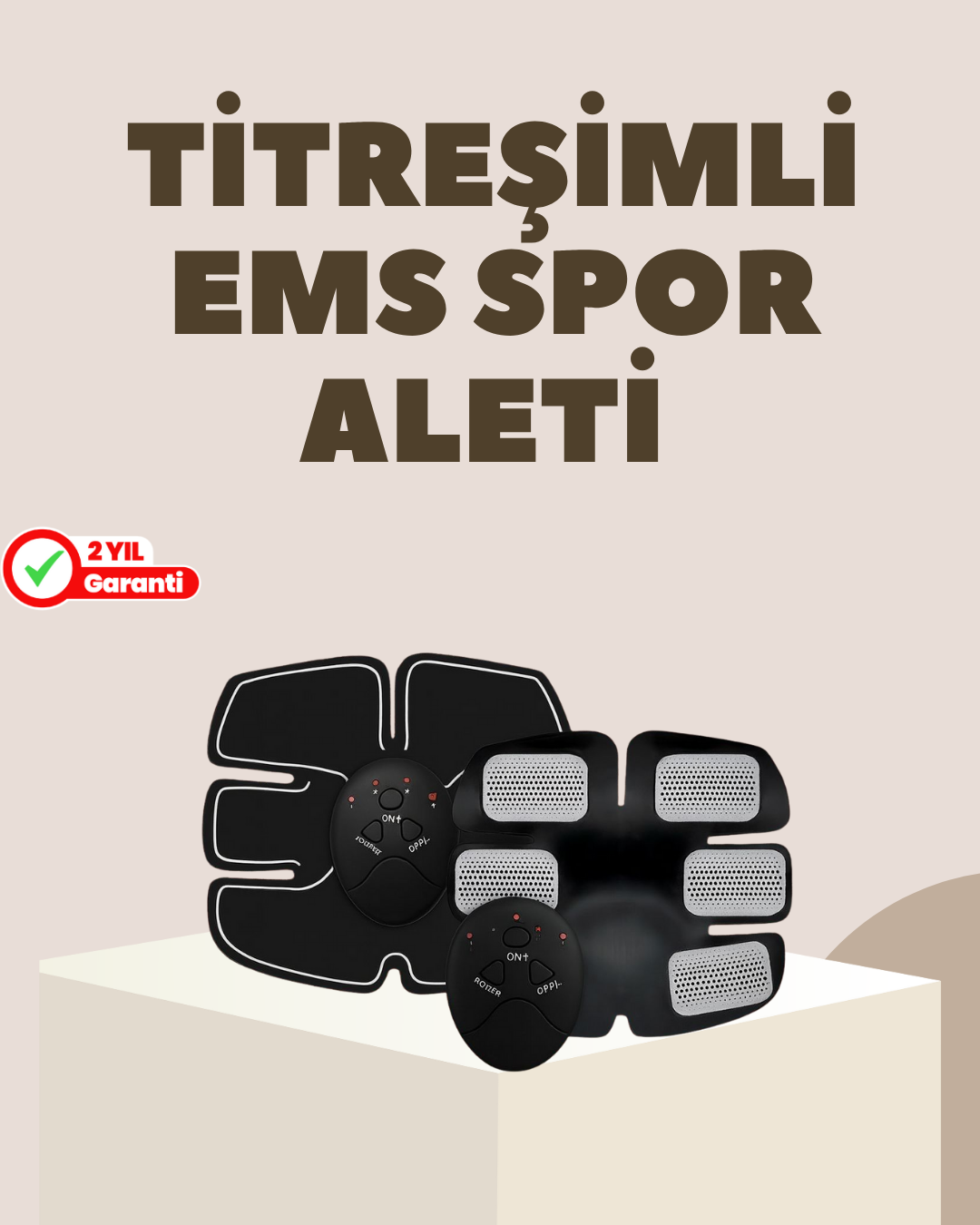 9-49 EMS Kas Yapma ve Yağ Yakma Cihazı Titreşimli 2025 Orijinal Spor Aleti - Vipsepet - Görsel 1