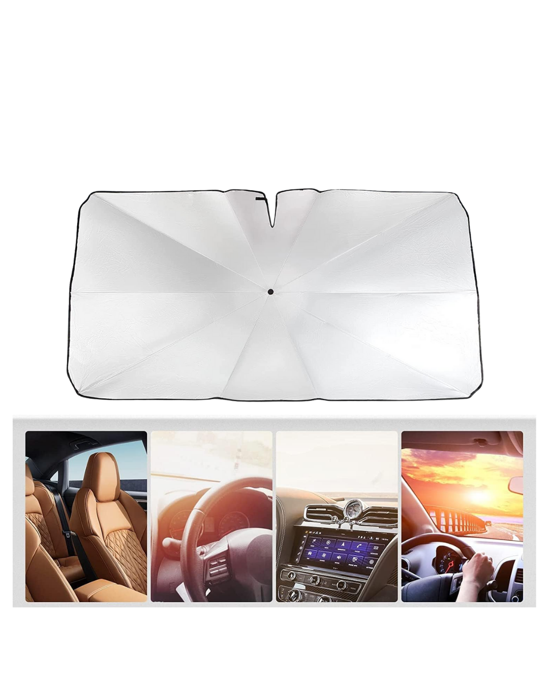 adsiz-tasarim-12 Citroen C-Elysee, Fiat Albea, Renault Thalia, Hyundai Accent Era, Ford Fusion Uyumlu Oto Şemsiye - vipsepet - Görsel 1