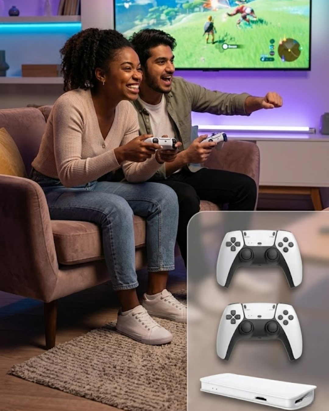 adsiz-tasarim-2026-03-05t162254.452 M15 Retro Konsol – 20.000 Oyunlu, Çift Gamepadli, 4K HDMI - Vipsepet - Görsel 1