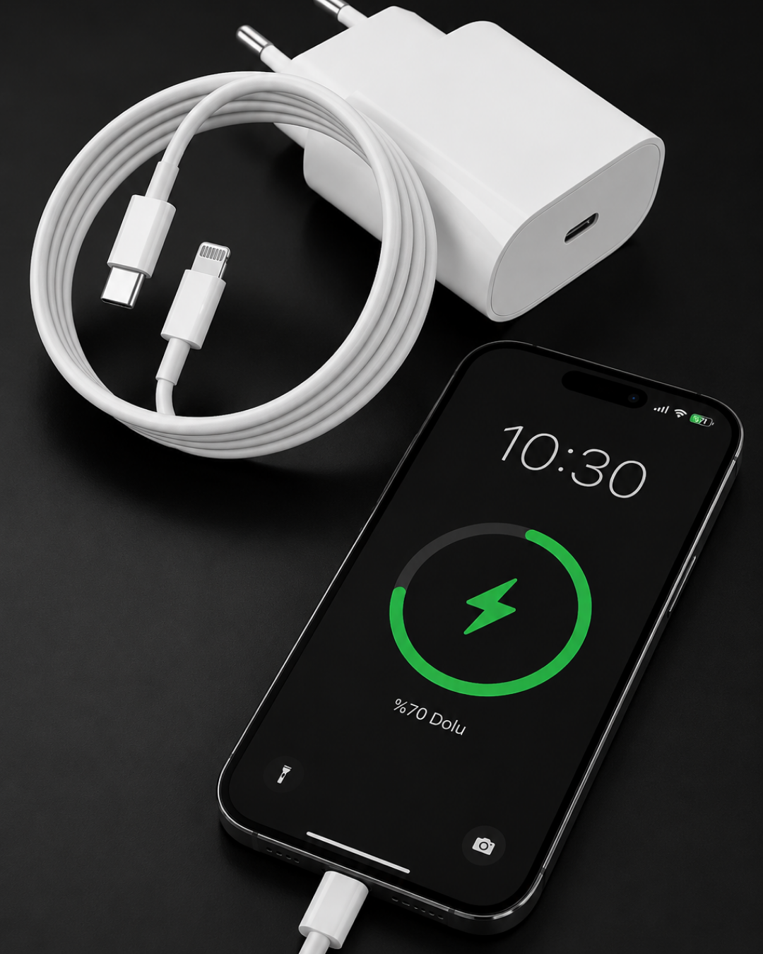 adsiz-tasarim-2026-05-18t160428.268 iPhone 14 13 12 11 8 Plus 7 Uyumlu 20W PD Hızlı Şarj Seti - Vipsepet - Görsel 1