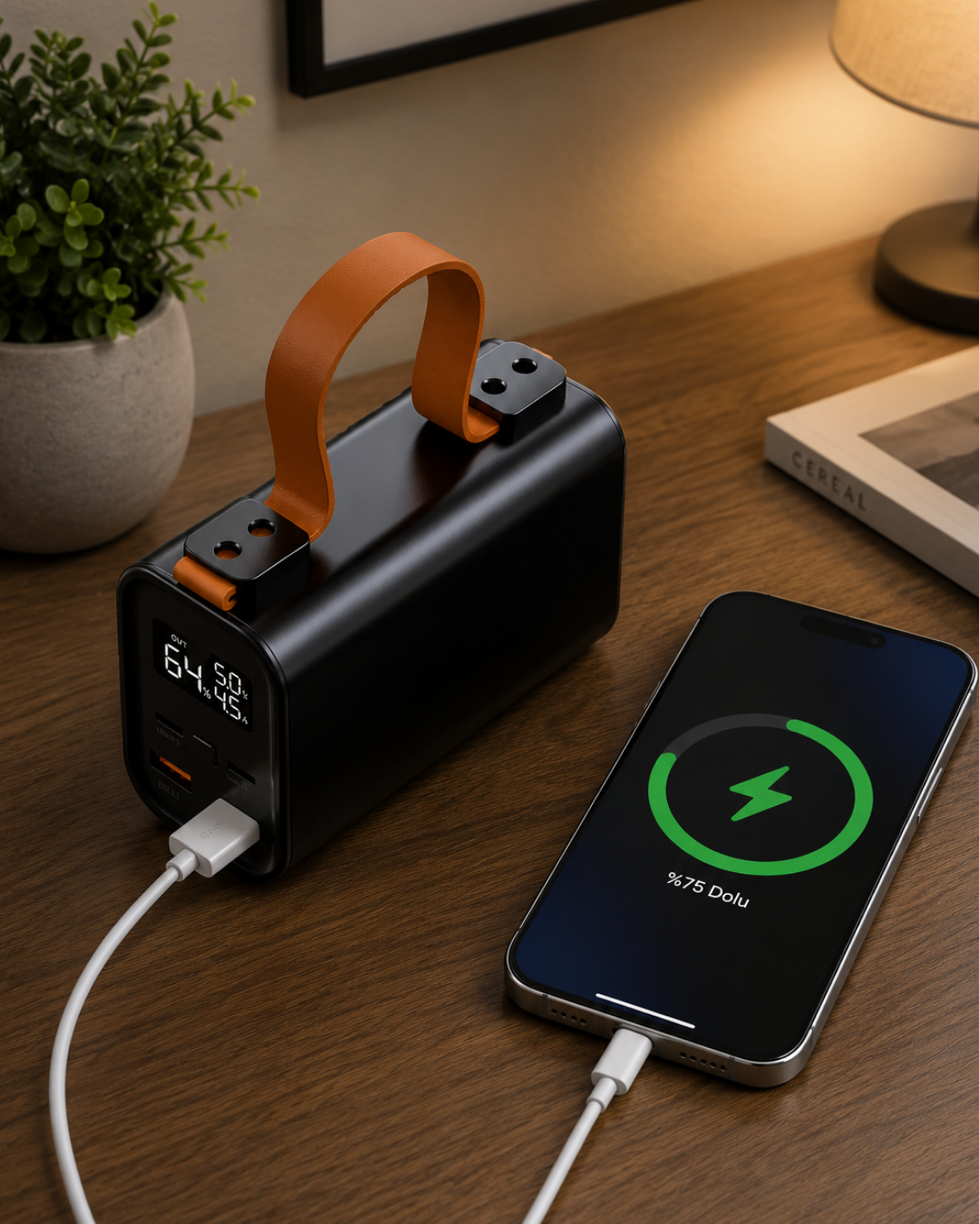 adsiz-tasarim-2026-05-19t114543.077 50000 mAh Powerbank Süper Hızlı Şarj LED Göstergeli Taşınabilir Şarj Cihazı - vipsepet - Görsel 1