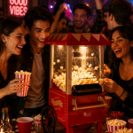 Yağsız Popcorn Makinesi Hızlı Sıcak Hava Mısır Patlatıcı Ev Tipi Kullanım - Vipsepet