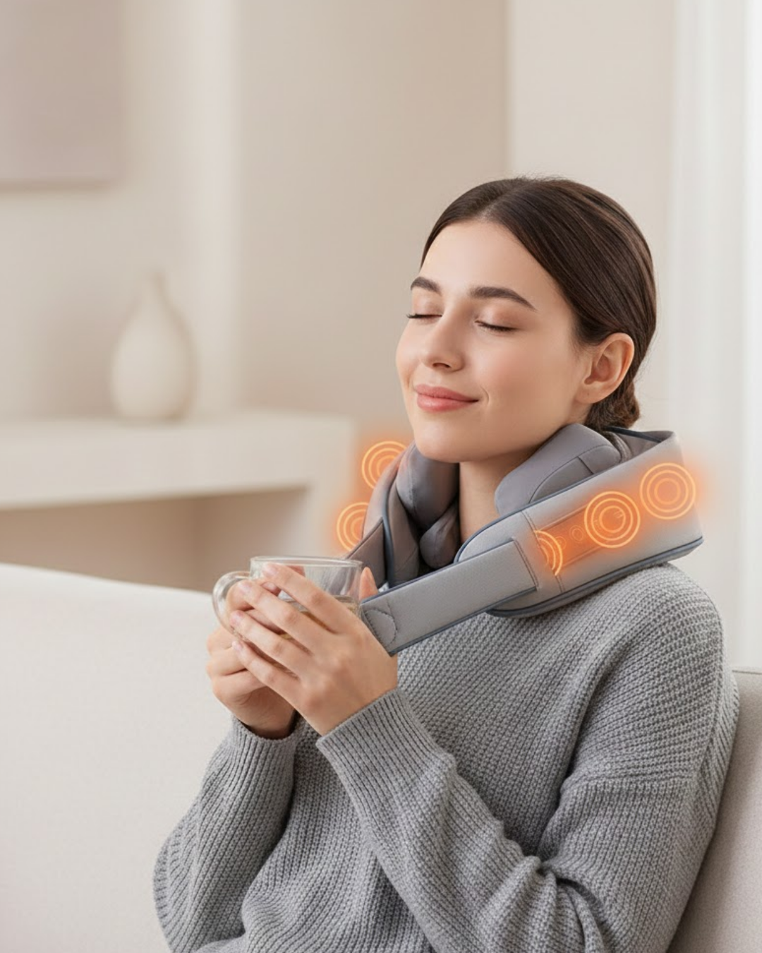 adsiz-tasarim-49 1800mAh Pil Kapasiteli Boyun Masaj Aleti - Vipsepet - Görsel 1