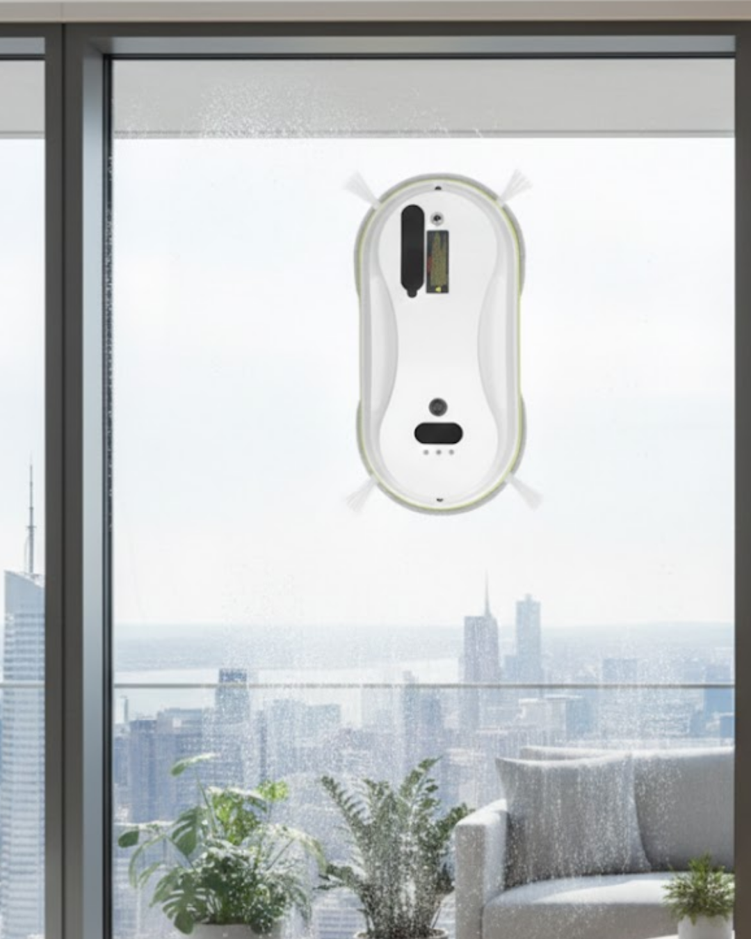 adsiz-tasarim-87 2800 Pa Güçlü Emişli Akıllı Cam Temizleyici Robot - Vipsepet - Görsel 1