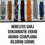 Akıllı Saat 7 Kordonlu Yeni Nesil Arama Cevaplayan Çok Fonksiyonlu - Vipsepet
