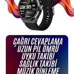 Amoled Ekran Akıllı Saat Üç Kordonlu İOS Android Uyumlu - Vipsepet