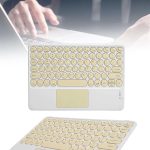 Android ve İOS Uyumlu Bluetooth Klavye Touchpad Slim Kablosuz Wifi Q Klavye - Vipsepet