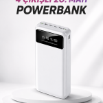 4 Çıkışlı 20.000 MAH Powerbank Taşınabilir Çoklu Giriş - vipsepet