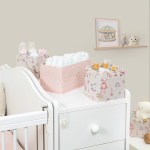 Baby 3'lü Kullanışlı Çekmece Düzenleyici Çok Amaçlı Organizer Kutu (pembe) ( Lisinya )