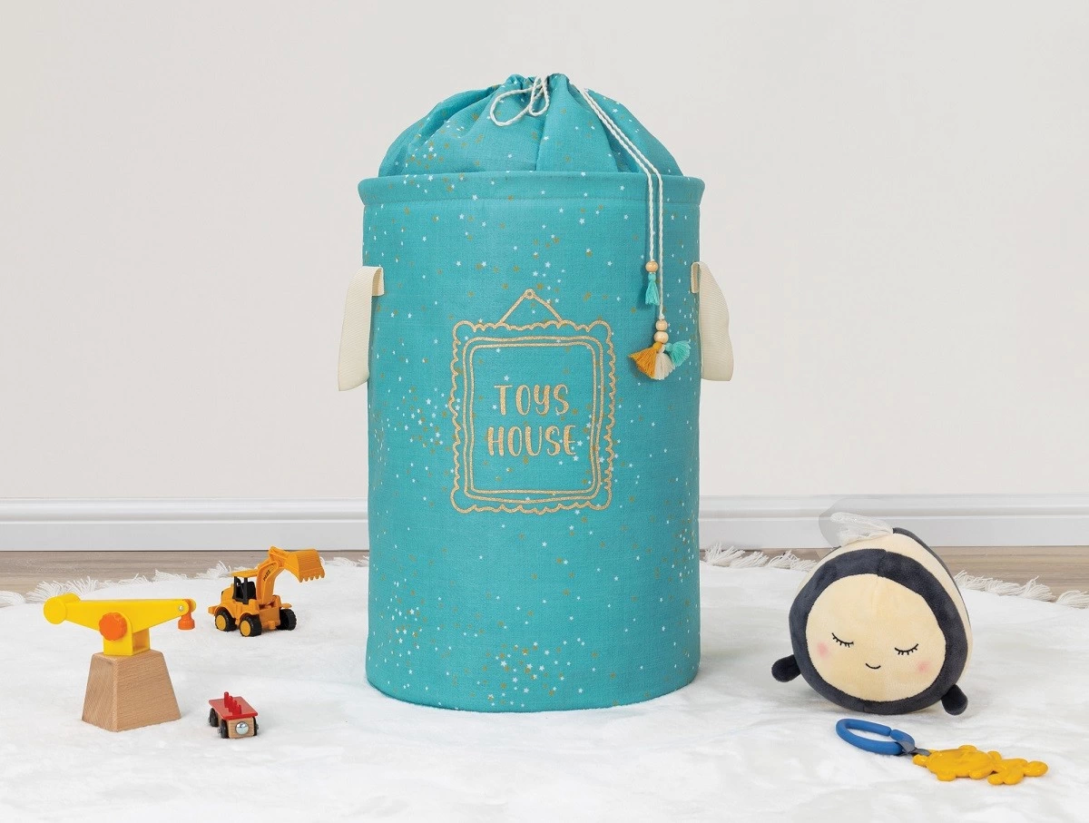 baby-kullanimi-kolay-desenli-tasinabilir-torbali-yuvarlak-sepet-yesil-04270-153988035-sw1200sh907 Baby Kullanımı Kolay Desenli Taşınabilir Torbalı Yuvarlak Sepet(yeşil) 04270 ( Lisinya ) - Görsel 1