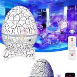 Bluetooth Hoparlör Dinozor Yumurtası Gece Masa Lambası Projektör - Vipsepet