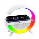 Bluetooth Hoparlör G Şekli Atmosfer Akıllı Rgb Lamba Wireless Kablosuz Şarj - Vipsepet
