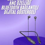 Boyun Bantlı Kablolu Yüksek Ses Kaliteli Bluetooth Kulaklık Uzun Pil Ömrü - vipsepet