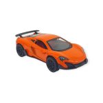 Çek Bırak Araba Metal - 3661C- Turuncu (Vipsepet)