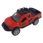 Çek Bırak Metal Arazi Aracı 13 cm - Kırmızı (Vipsepet)