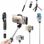 Cep Telefonu Tripod Standı Manyetik Selfie Sopa Bluetooth Uzaktan Kumandalı - Vipsepet
