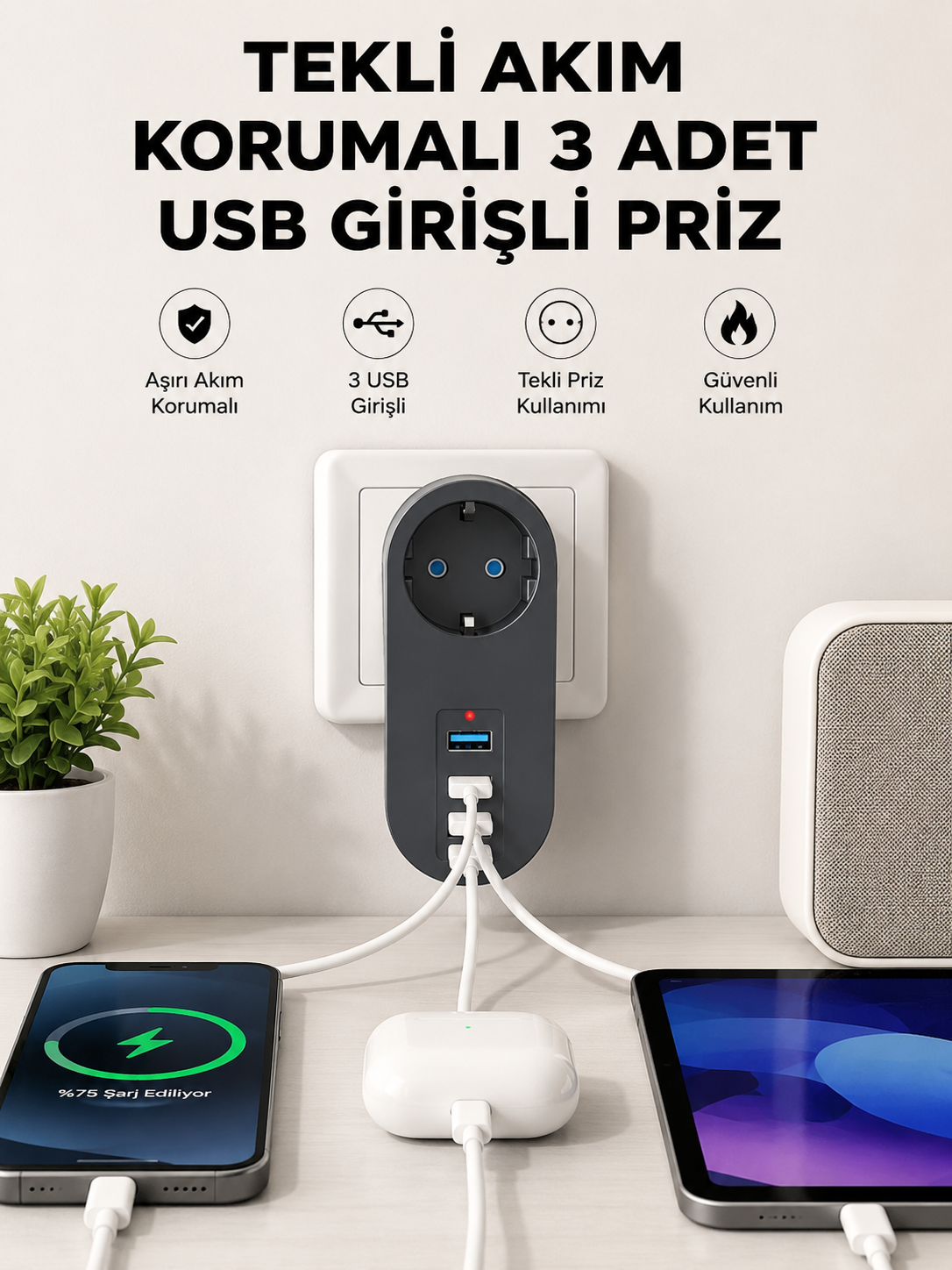 chatgpt-image-1-tem-2026-13-28-50 Isıya Dayanıklı 3 USB Portlu Güvenlikli Priz – Akıllı Enerji Yönetimi - Vipsepet - Görsel 1