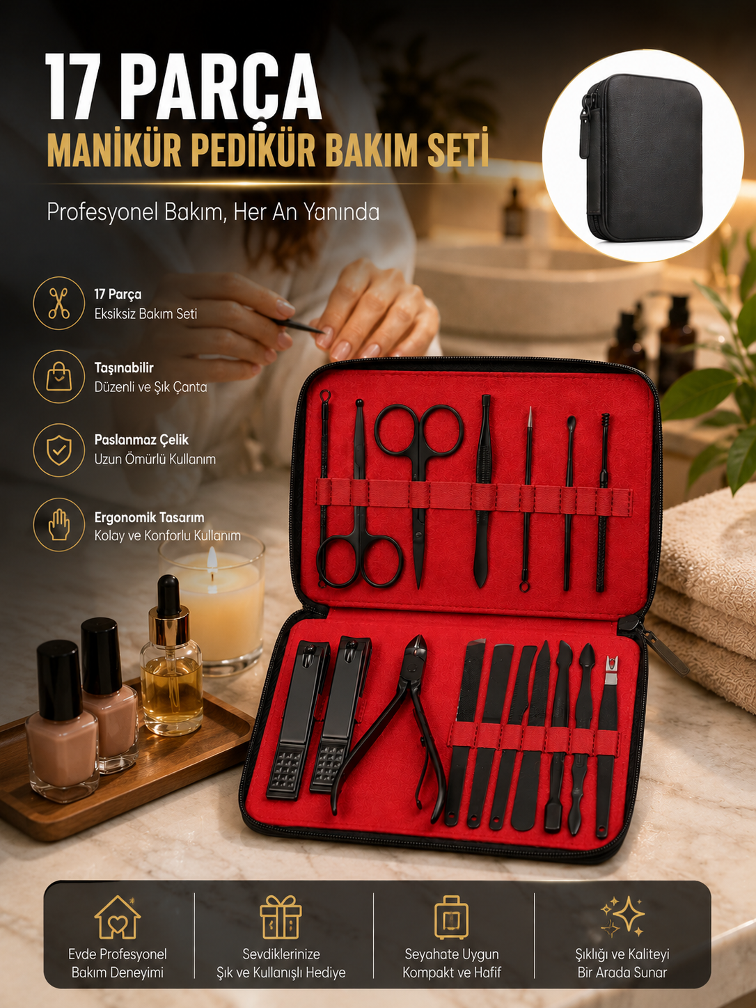 chatgpt-image-15-haz-2026-15-57-00 Paslanmaz Çelik 17 Parça Manikür Pedikür Seti ve Taşınabilir Şık Çanta - Vipsepet - Görsel 1