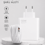 Turbo Hızlı Şarj Destekli 120W USB-C Şarj Seti - Vipsepet