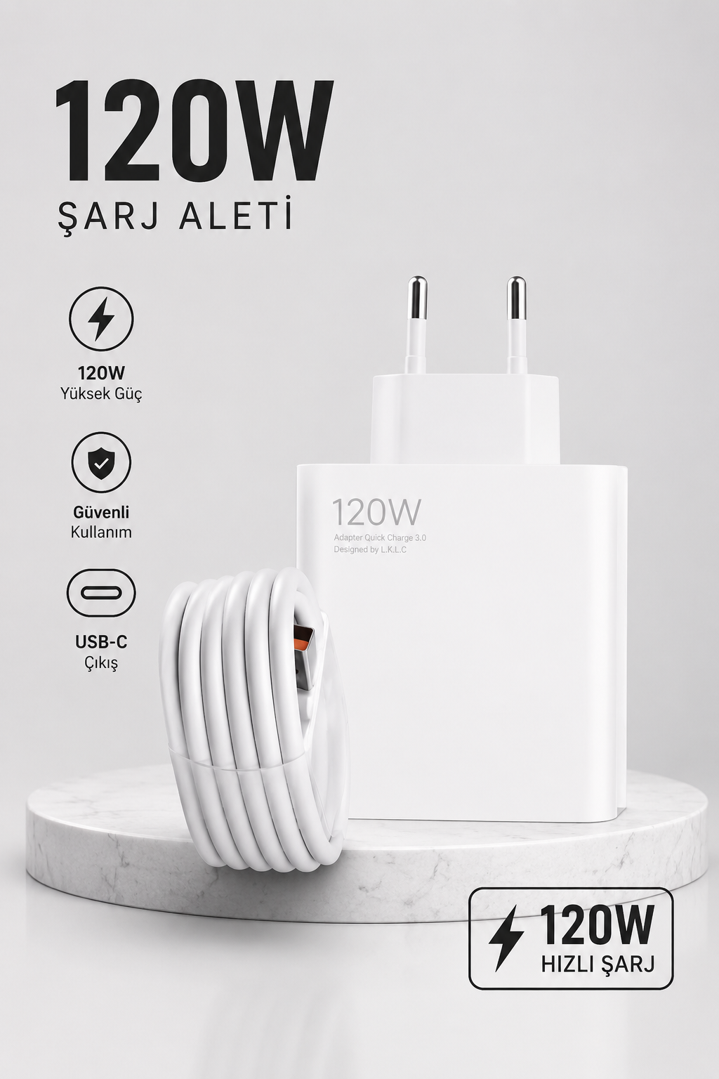 chatgpt-image-22-haz-2026-18-35-40 Turbo Hızlı Şarj Destekli 120W USB-C Şarj Seti - Vipsepet - Görsel 1