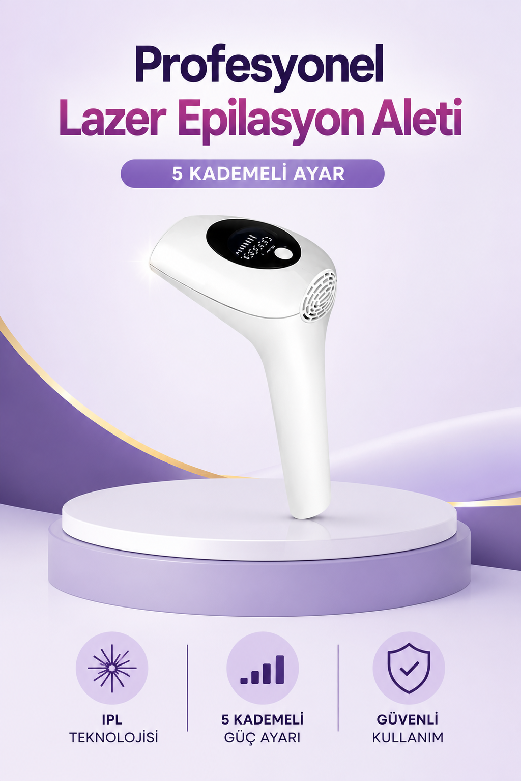 chatgpt-image-22-haz-2026-19-08-30 IPL Lazer Epilasyon Aleti 5 Kademeli Güç Ayarlı - Vipsepet - Görsel 1