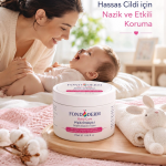 Bebek Pişik Giderici Bariyer Krem Onarıcı Yoğun Cilt Bakım Kremi Çinko Oksit Lanolin ( Vipsepet )