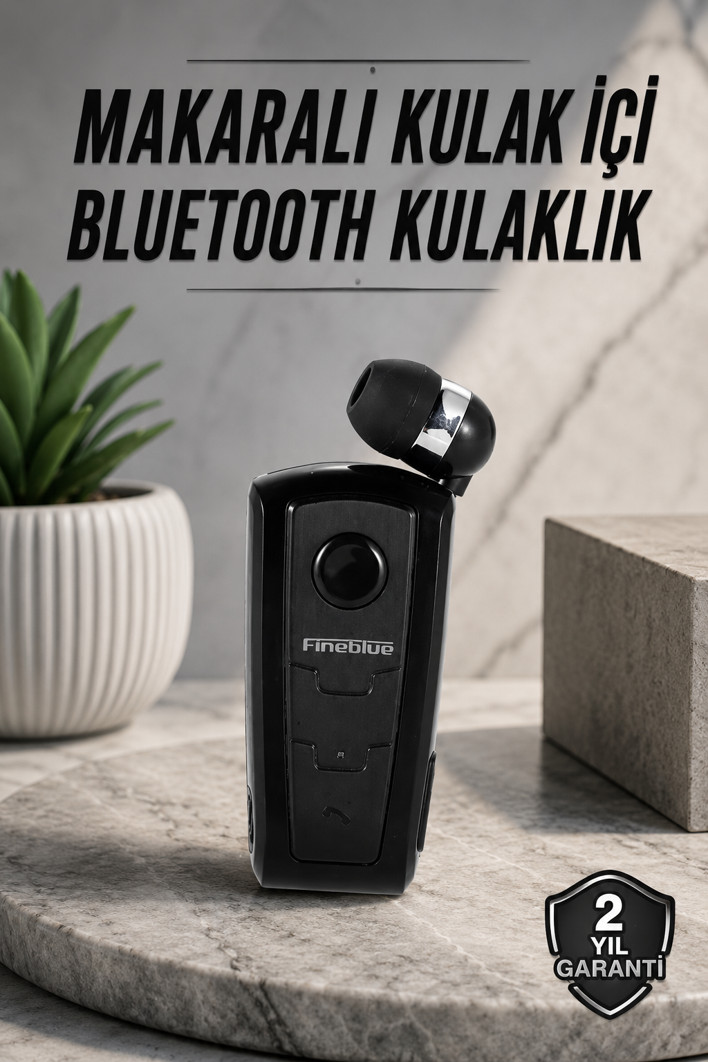 d20755d6-5698-4b3e-beae-af02adde7060 Tüm Telefonlara Uyumlu Mikrofonlu Titreşimli Makaralı Bluetooth Kulakiçi Kulaklık - vipsepet - Görsel 1