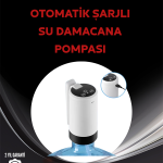 Otomatik Şarjlı Damacana Pompası Ev Ofis Kamp Kullanım - Vipsepet