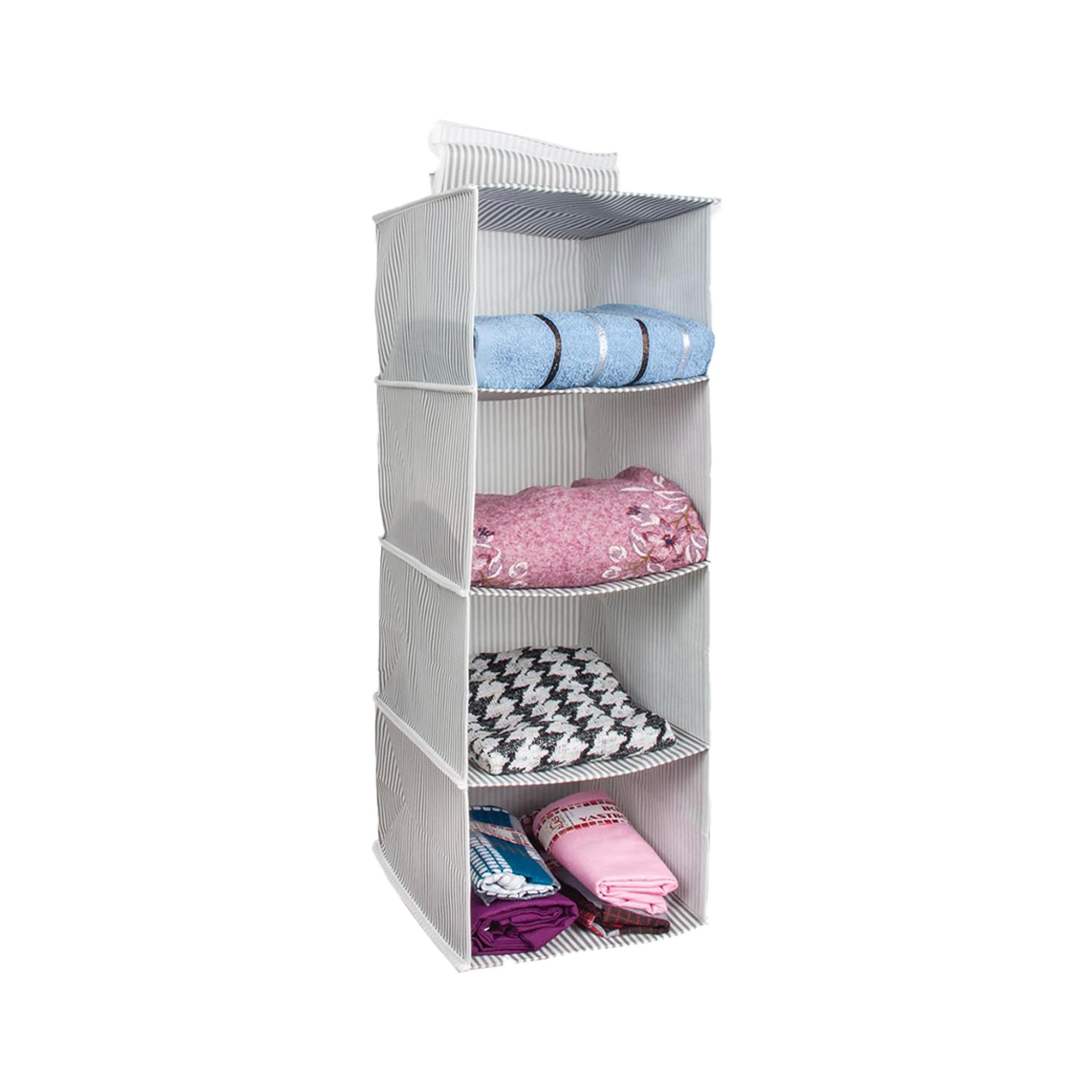 dolap-ici-duzenleyici-katlanabilir-cok-amacli-4-bolmeli-cizgili-bez-organizer-siyah-125346577-sw2000sh2000 Dolap İçi Düzenleyici Katlanabilir Çok Amaçlı 4 Bölmeli Çizgili Bez Organizer (siyah) ( Lisinya ) - Görsel 1