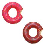 Donut Simit Çocuk Yüzme Simit 55 Cm  - 1809022 - Kahverengi (Vipsepet)
