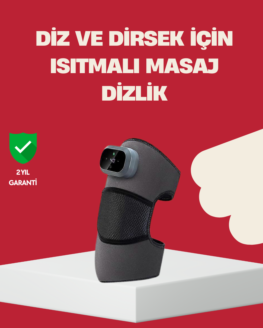 e-1-usb-sarjli-elektronik-cakmak-2-1 3 Seviyeli Titreşimli Isıtmalı Diz Bakım Masaj Cihazı - Vipsepet - Görsel 1