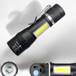 El Feneri Led USB Şarjlı Zoom Mini Led Işık Acil Durum Feneri - Vipsepet