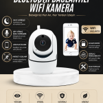 Bebek Takip Kamerası  Gece Görüşlü WiFi Güvenlik Kamerası - Vipsepet
