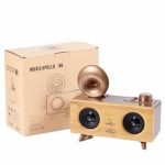 Gramafon Radyo Bluetooth Hoparlör Nostaljik Radyo FM Radyo - Vipsepet